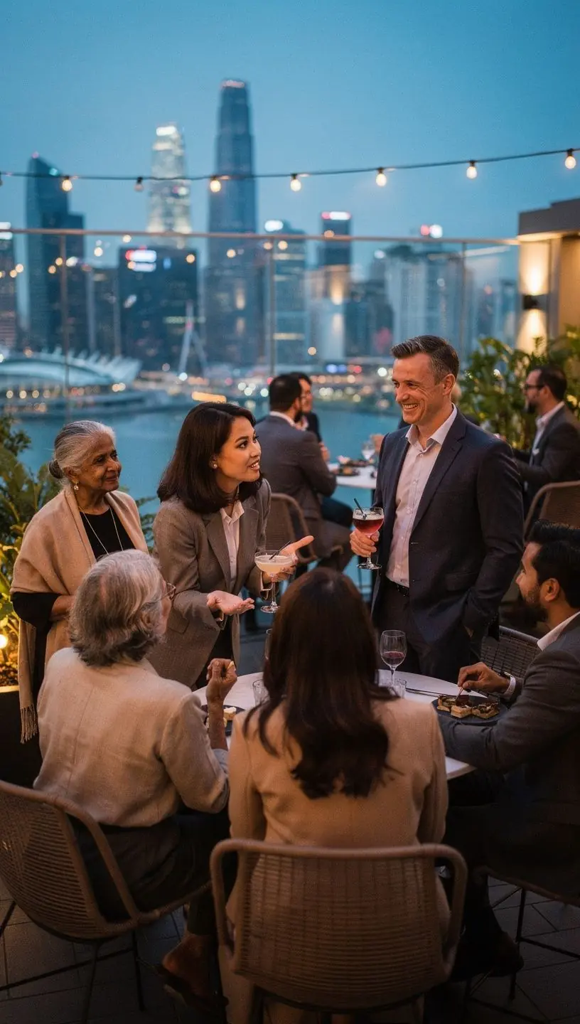 Modern office environment